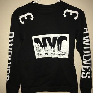 Long sleeve nyc sweater